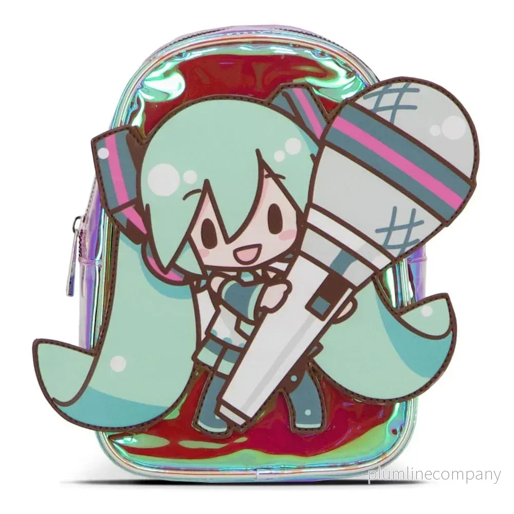Hatsune Miku Mini Ryggsäck Shiny – En Glänsande Modeaccessoar