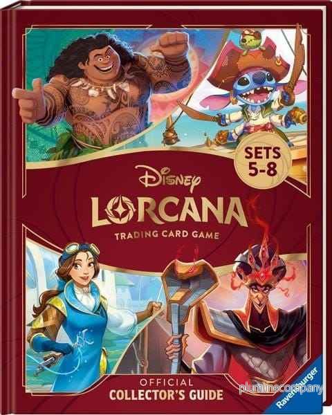 Disney Lorcana TCG Bok Den Officiella Samlarguiden: Set 5-8 *Engelsk Version* Disney Lorcana TCG Bok Den Officiella Samlarguiden: Set 5-8 *Engelsk Version*