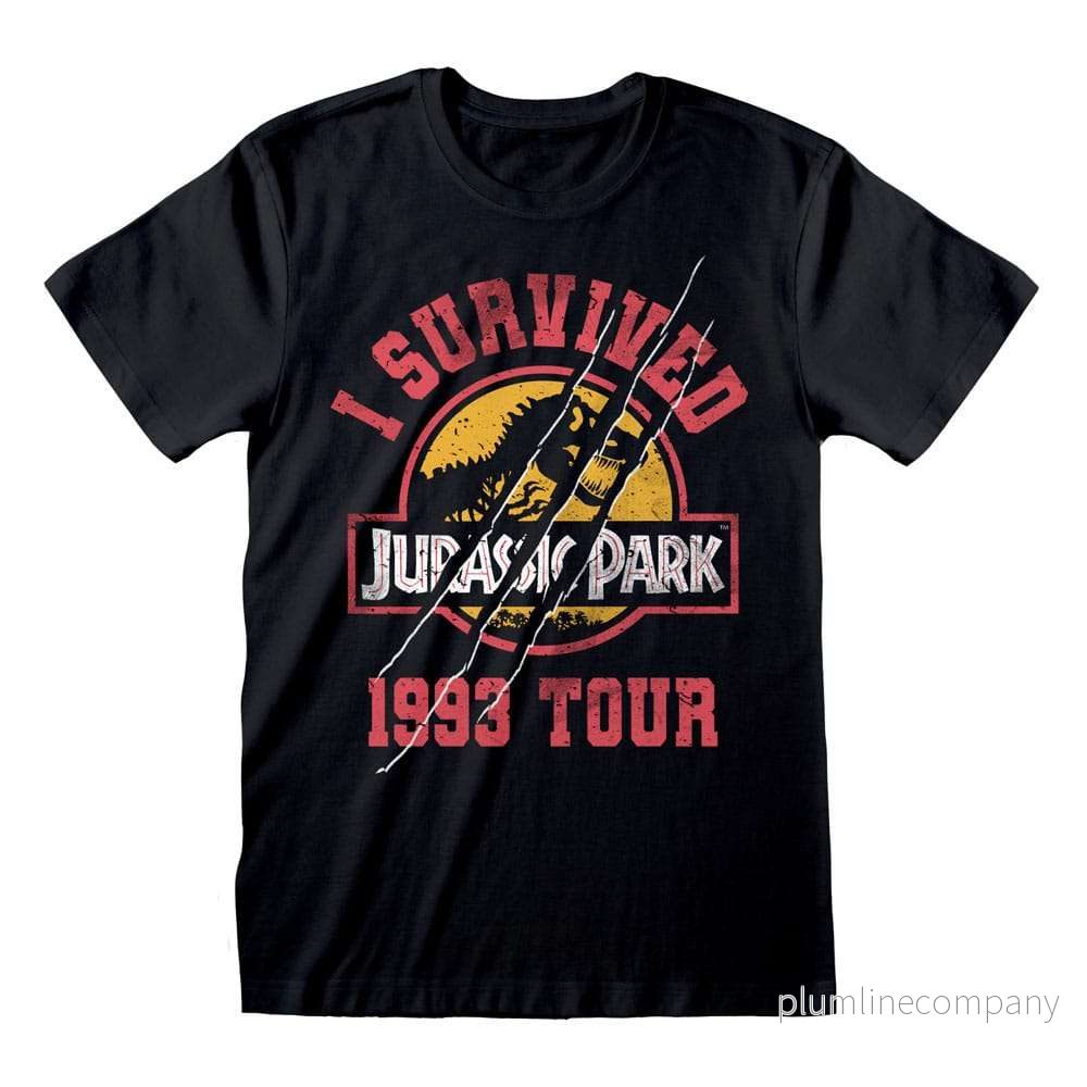 Jurassic Park T-shirt I Survived 1993 Jurassic Park T-shirt I Survived 1993