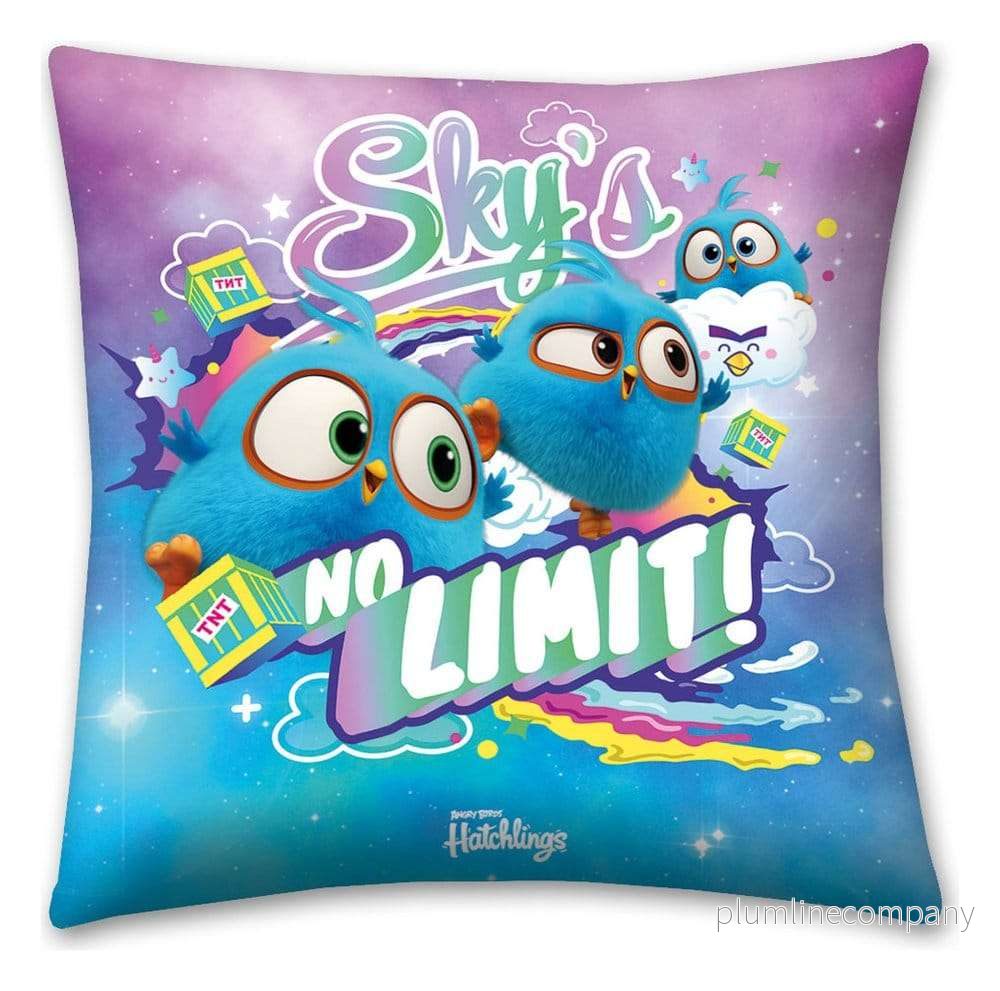 Angry Birds Hatchlings kudde No Limit 40 x 40 cm Angry Birds Hatchlings kudde No Limit 40 x 40 cm
