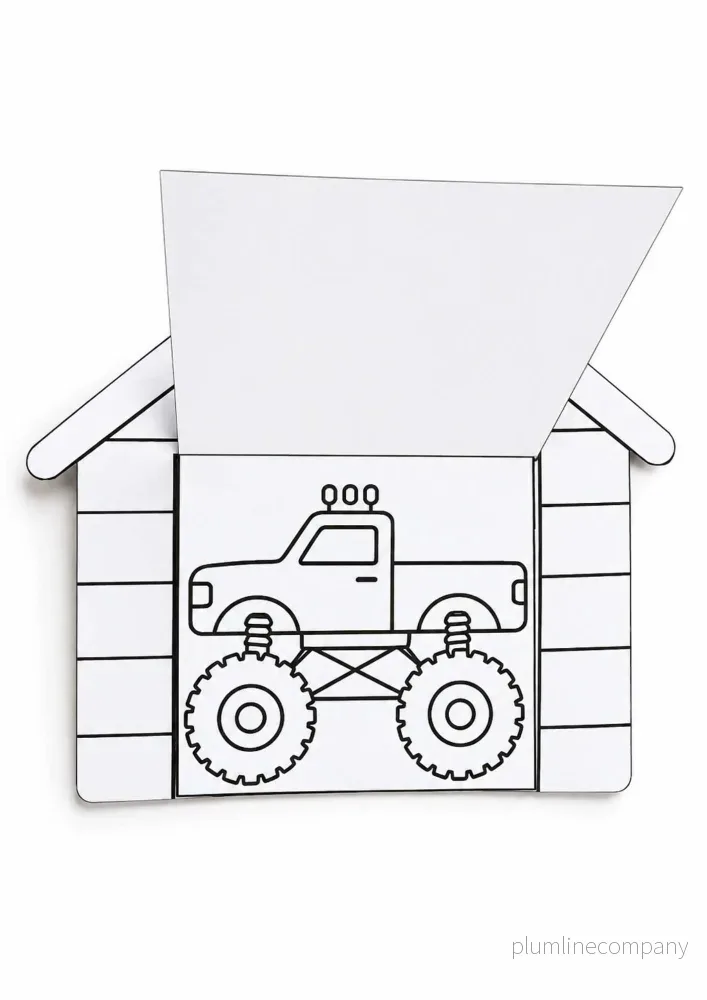 Mitt första pyssel – Garage (10 + 1 st)