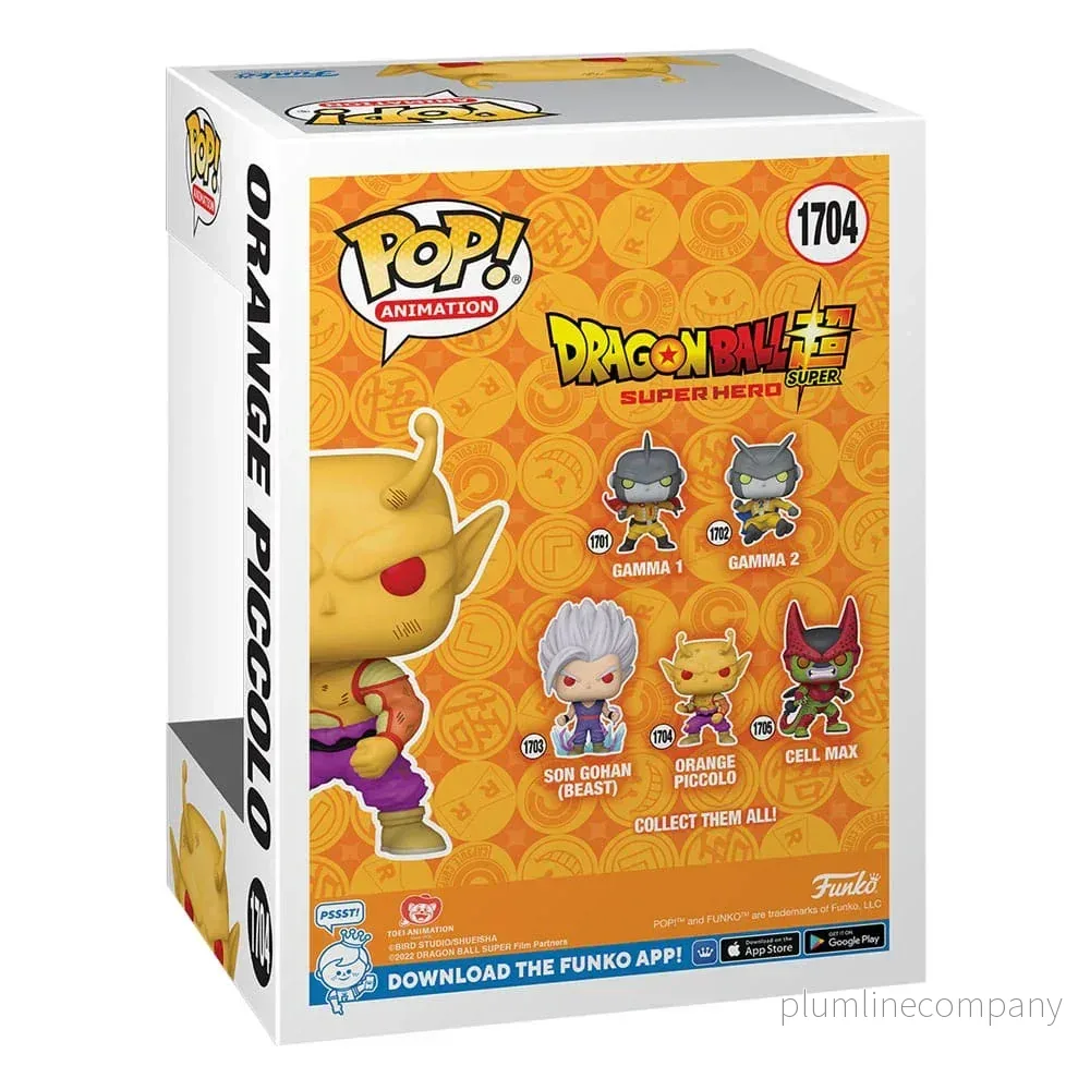 Dragon Ball Super: Super Hero POP! Vinylfigur Orange Piccolo 9 cm - Bild 3