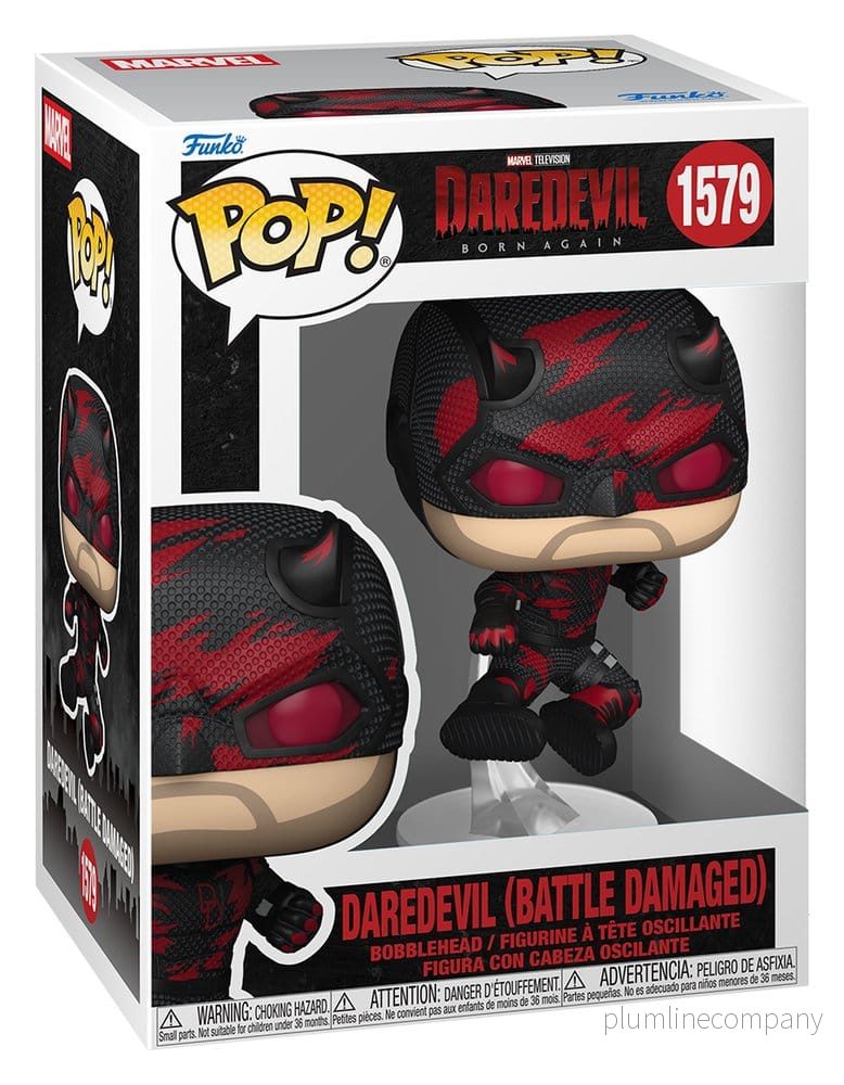 Daredevil: Born Again POP! Marvel Figur Daredevil (Battle Damaged) 9 cm - Bild 3