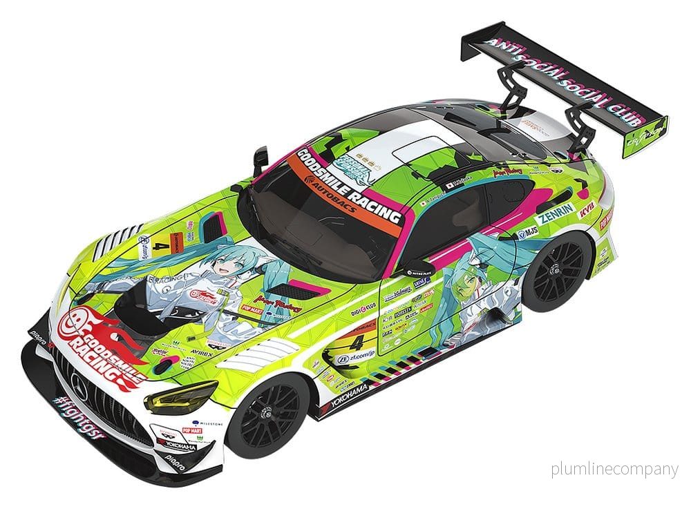 Hatsune Miku GT Project Fordon 1/64 Hatsune Miku AMG 2022 Säsongsöppningsversion, 7 cm Hatsune Miku GT Project Fordon 1/64 Hatsune Miku AMG 2022 Säsongsöppningsversion, 7 cm