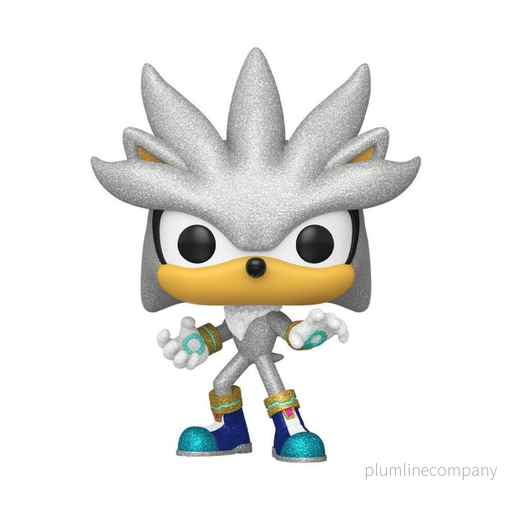 Sonic The Hedgehog POP! Games Figur Silver The Hedgehog (FL) 9 cm - Bild 2