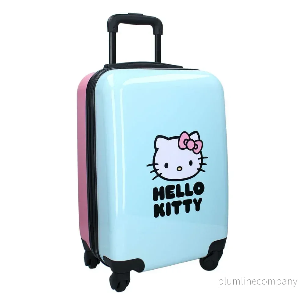 Hello Kitty Ryggsäck med Hjul Suitcase Voyage Vibes 46 cm Hello Kitty Ryggsäck med Hjul Suitcase Voyage Vibes 46 cm