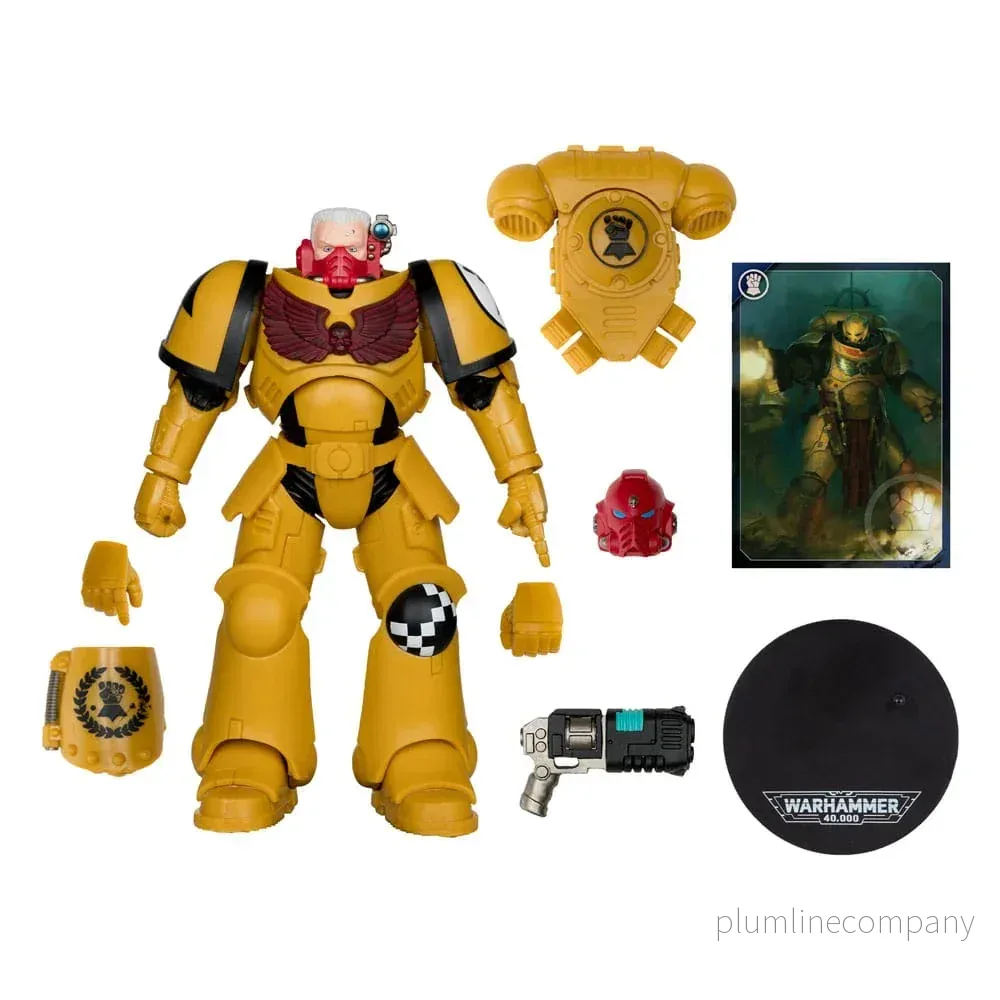 Warhammer 40,000 Action Figur Intercessor Sergeant (Imperial Fist) (Gold Label) 18 cm - Bild 3