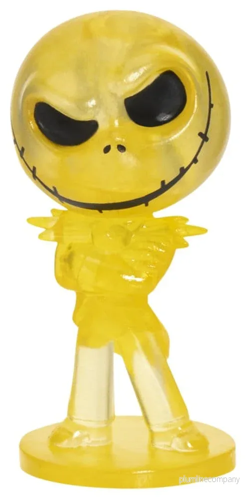 Nightmare Before Christmas Mini Egg Attack minifigurer Blind Box assortering (24) Glow in the Dark - Bild 3
