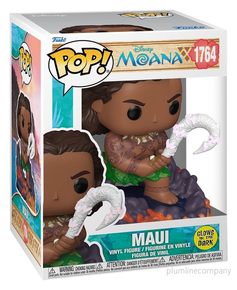 Moana POP! Premium Figur Maui (GW) 9 cm - Bild 3