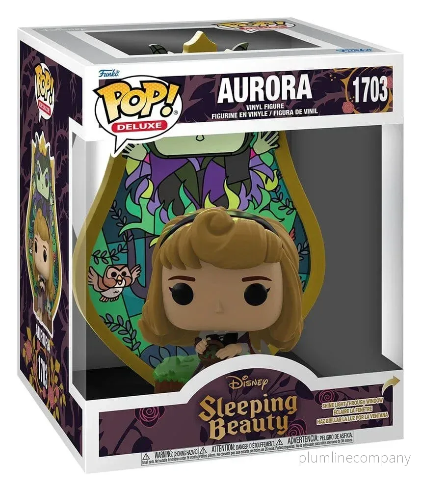 Disney POP! Deluxe Figur Aurora(Glass) 9 cm - Bild 3