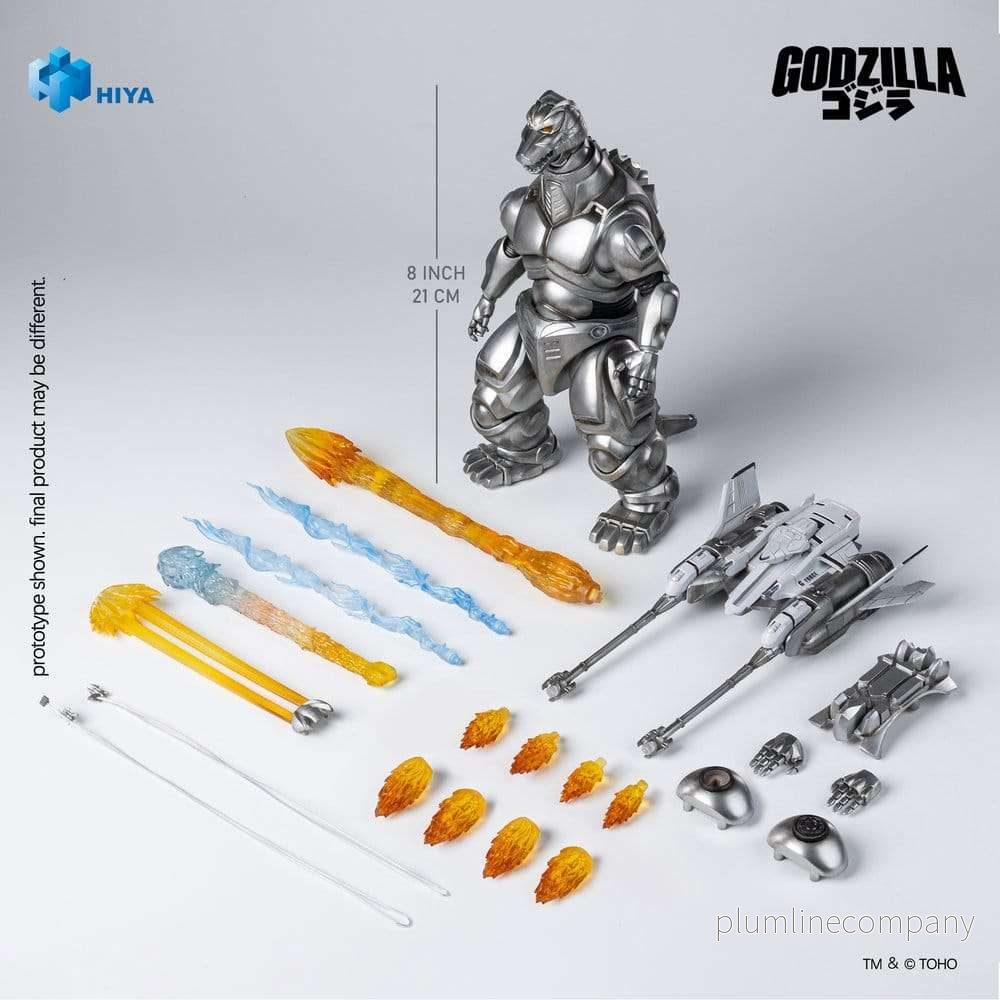 Godzilla vs. Mechagodzilla II (1993) Exquisite Basic Actionfigur Super Mechagodzilla 21 cm - Bild 2