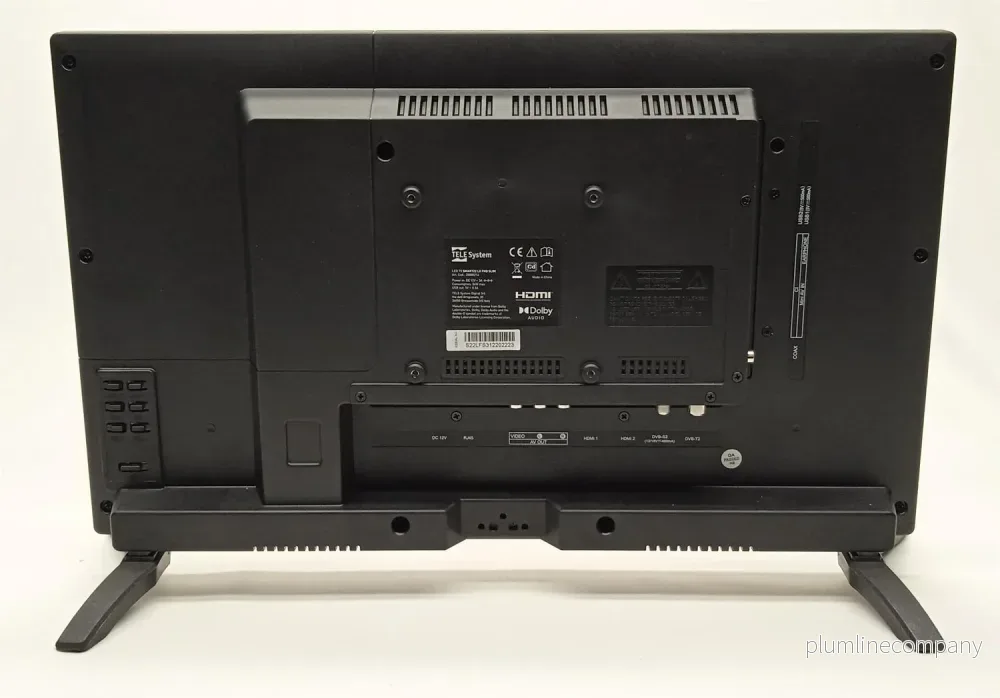 Full HD TV 22tum 12V DC 100-240V för båt husvagn husbil DVB-T2 DVB-S2 VESA 100x100 PALCO PALCO 22LX1 - Bild 3