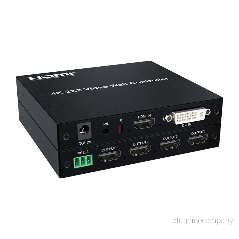 NÖRDIC 4K 2×2 Videovägg-kontroll HDMI+DVI Input NÖRDIC 4K 2×2 Videovägg-kontroll HDMI+DVI Input