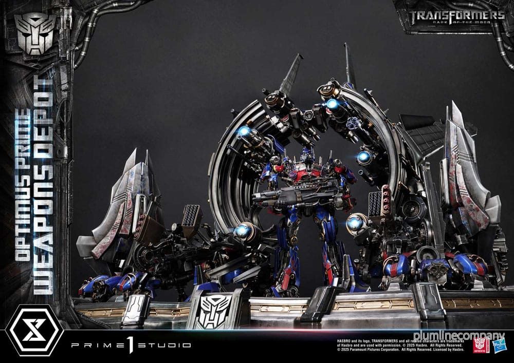 Transformers: Dark of the Moon Museum Masterline-staty Optimus Prime Weapons Depot 127 cm - Bild 3