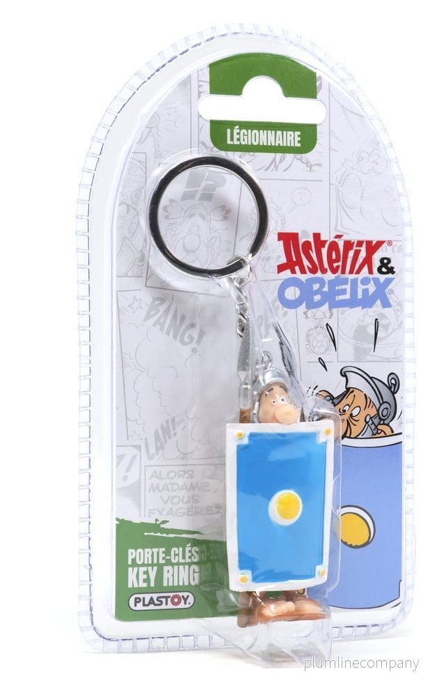 Asterix Nyckelring med Skräckslagen Romersk Soldat i Blisterförpackning Asterix Nyckelring med Skräckslagen Romersk Soldat i Blisterförpackning