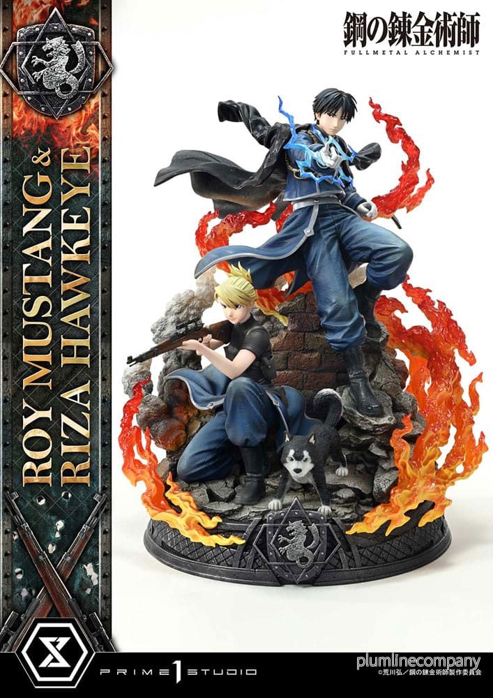 Fullmetal Alchemist Concept Masterline-staty 1/6 Roy Mustang & Riza Hawkeye Regular Version 50 cm Fullmetal Alchemist Concept Masterline-staty 1/6 Roy Mustang & Riza Hawkeye Regular Version 50 cm