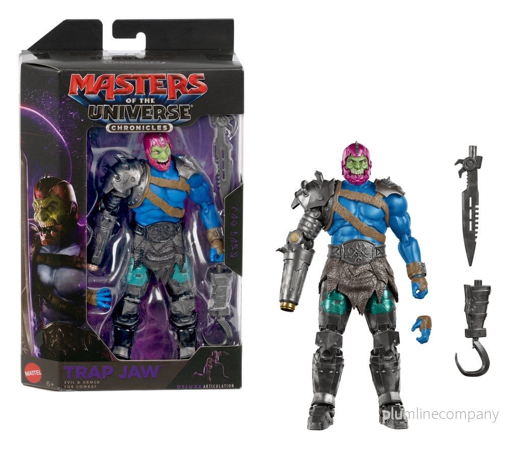 Masters of the Universe 2026 Filmkrönikor Actionfigur Trap-Jaw 18 cm - Bild 3
