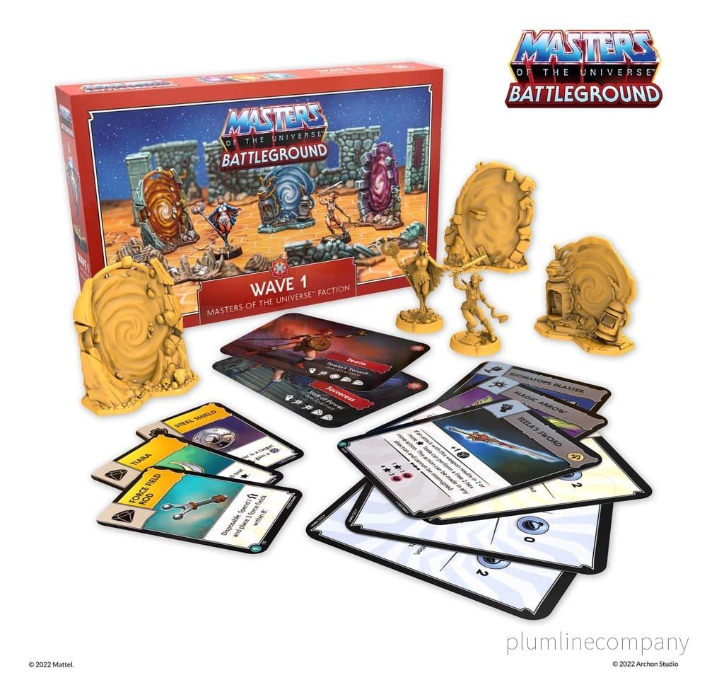 Masters of the Universe: Battleground Miniatyrspel Våg 1: Masters of the Universe Fraktion *Engelsk Version* Masters of the Universe: Battleground Miniatyrspel Våg 1: Masters of the Universe Fraktion *Engelsk Version*