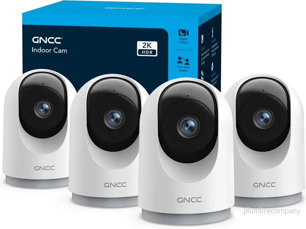GNCC 2K Indoor Surveillance Camera – 360° Camera Surveillance Indoor GNCC 2K Indoor Surveillance Camera – 360° Camera Surveillance Indoor