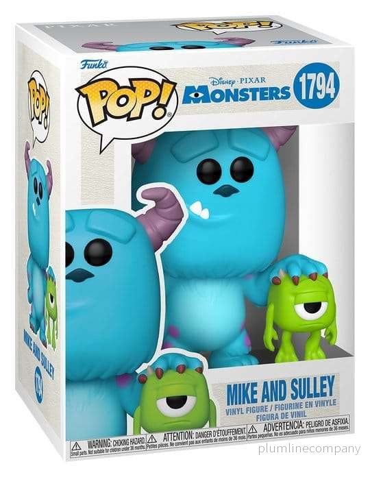 Monsters Inc POP! Vinylfigur Mike w/Sully 9 cm - Bild 2