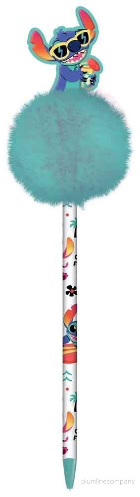 Lilo & Stitch Pom Pom Pen (Acid Pops) – Officiellt Licensierad Kulspetspenna - Bild 2