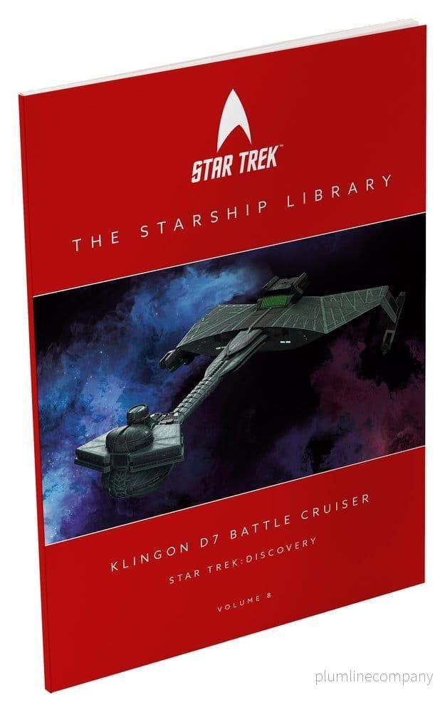 Star Trek Bibliotek Die-Cast Klingon D7 Stridskryssare 10 cm - Bild 3