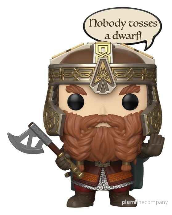 The Lord of the Rings POP! Figur Gimli 9 cm The Lord of the Rings POP! Figur Gimli 9 cm
