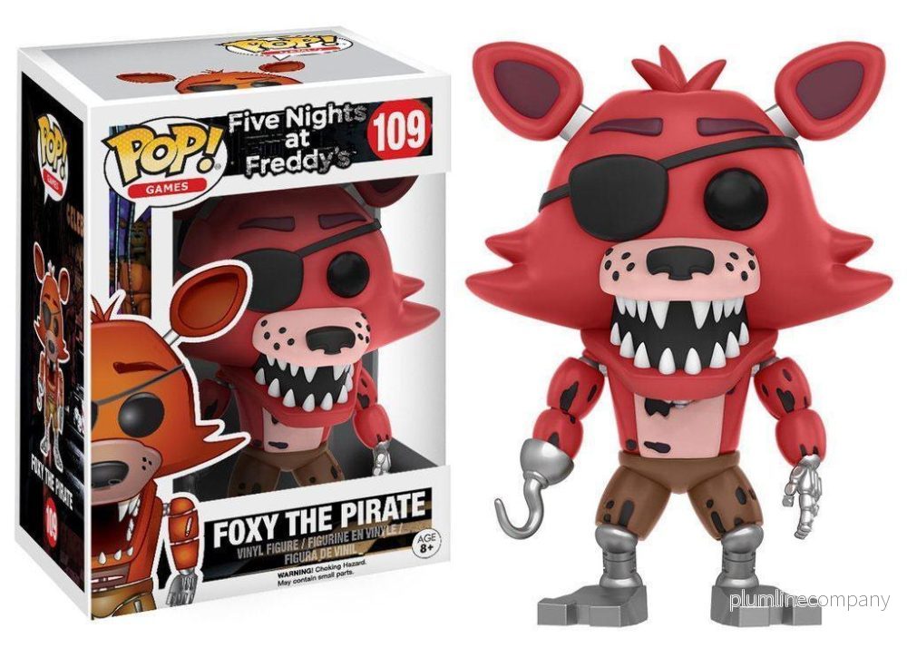 Five Nights at Freddy’s POP! Vinyl Figur Foxy The Pirate 9 cm Five Nights at Freddy’s POP! Vinyl Figur Foxy The Pirate 9 cm
