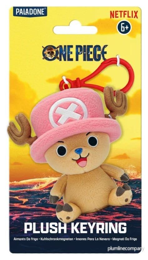 One Piece gosedjur nyckelring Tony Tony Chopper – officiellt licensierad samlaraccessoar från Paladone