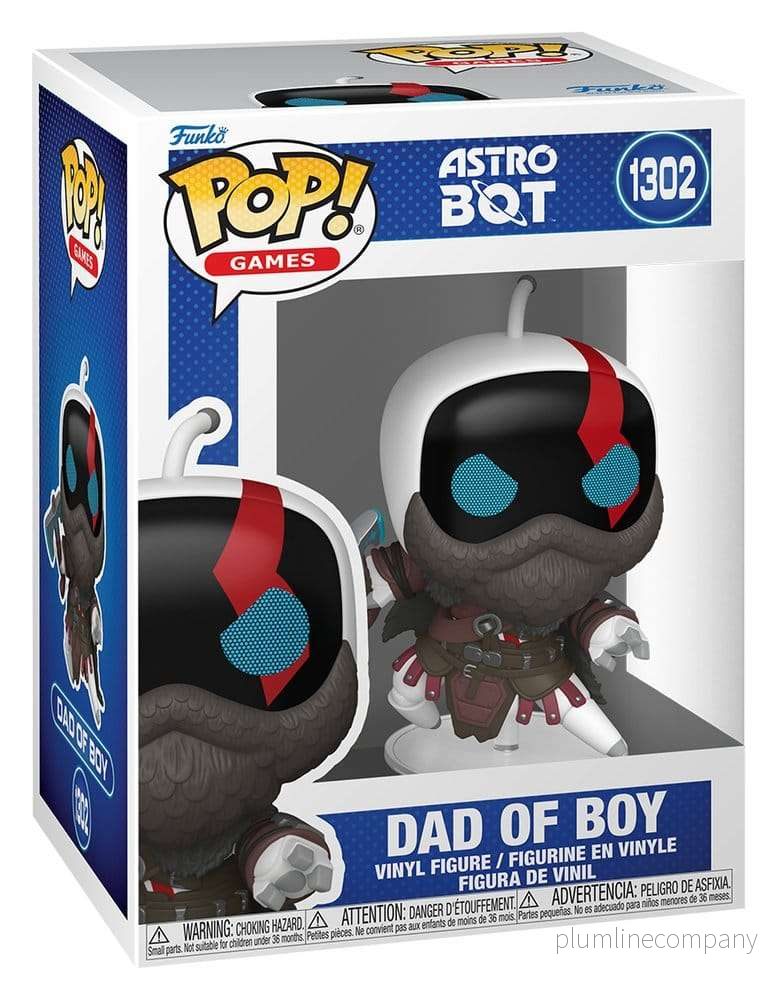 Astro Bot POP! Games Figur Pappa till Pojke 9 cm - Bild 2