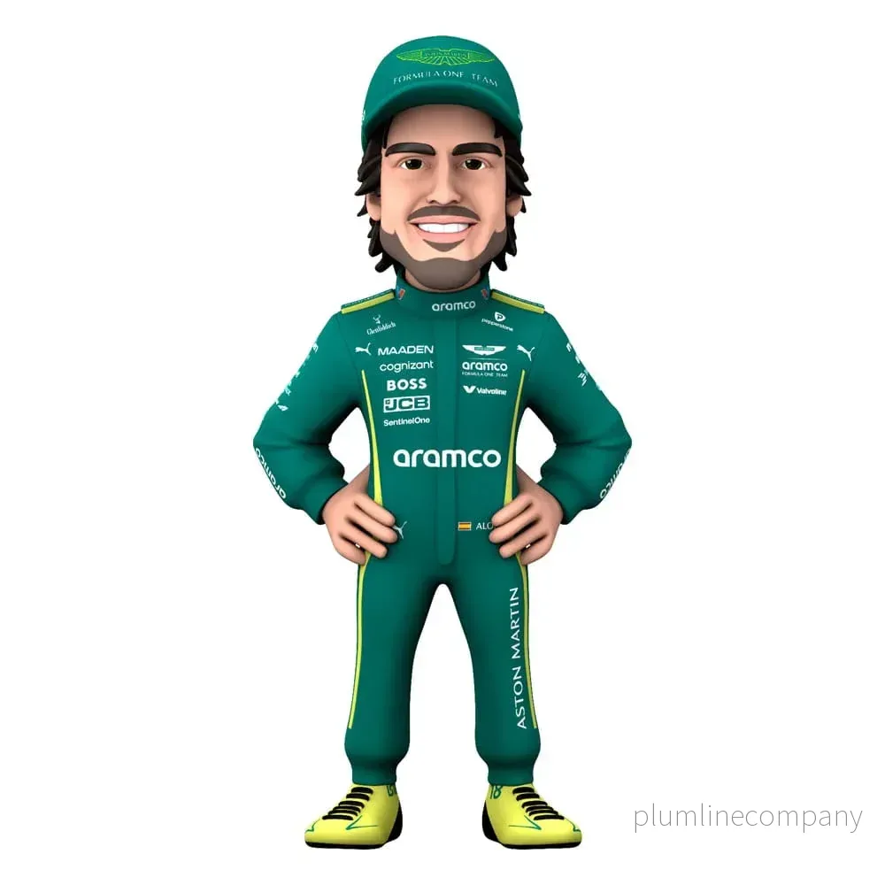 Formula 1 Minix Figur Fernando Alonso (Aston Martin) 12 cm Formula 1 Minix Figur Fernando Alonso (Aston Martin) 12 cm