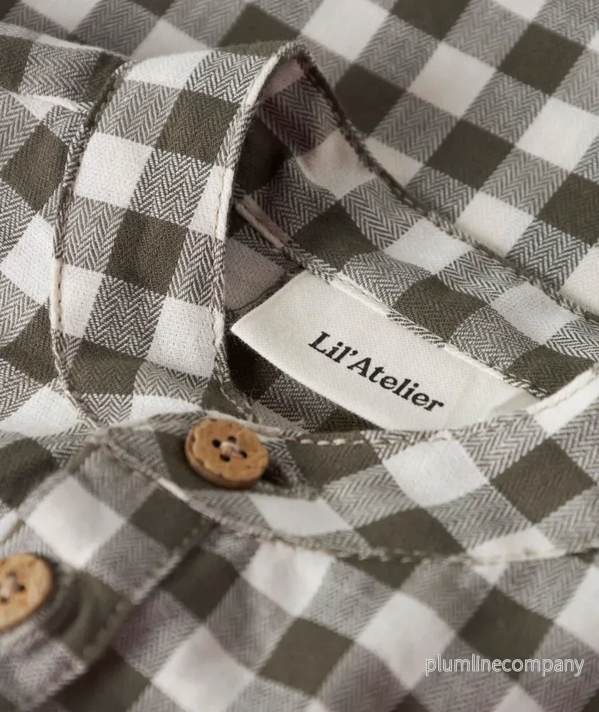 EKOLOGISK BOMULL SKJORTA - NMMRIO LS LOOSE SHIRT LIL - Bild 3