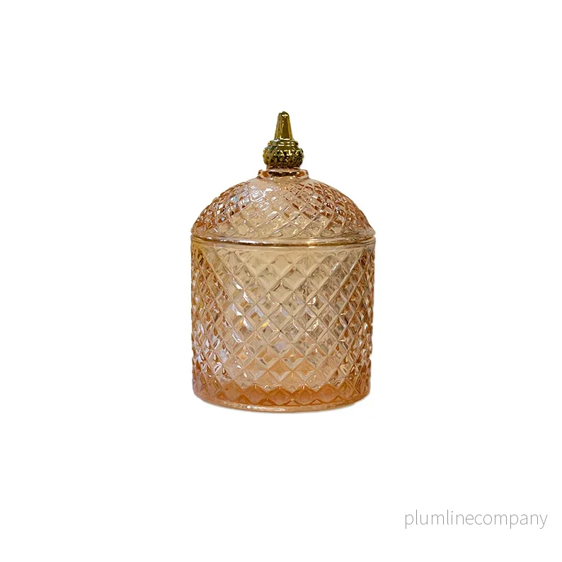 Ask glas med lock Ask glas med lock