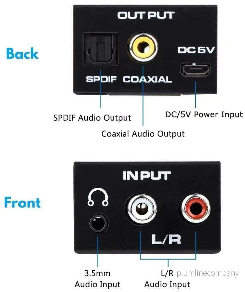 NÖRDIC Analog till Digital Audio ljudomvandlare ADC - Bild 2