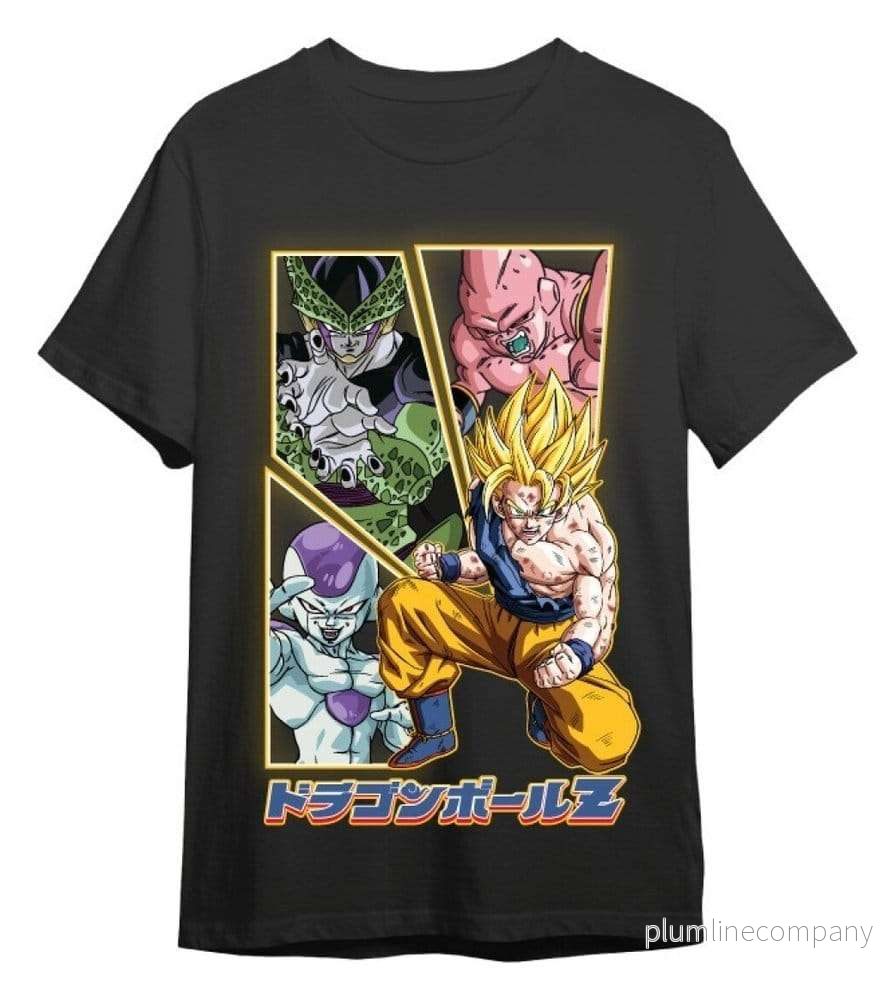 Dragon Ball Z T-shirt Villains & Goku Black Dragon Ball Z T-shirt Villains & Goku Black