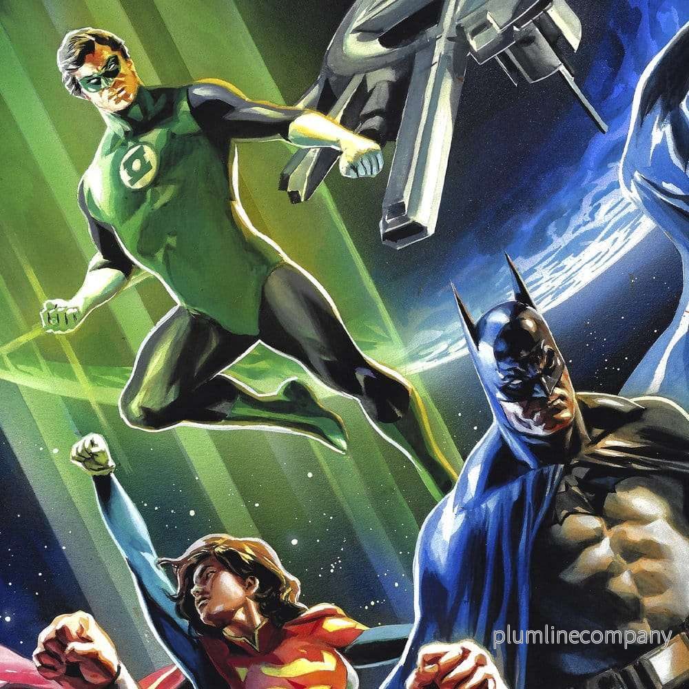 DC Comics Fine Art Print Justice League Unlimited 46 x 61 cm – oramad - Bild 2