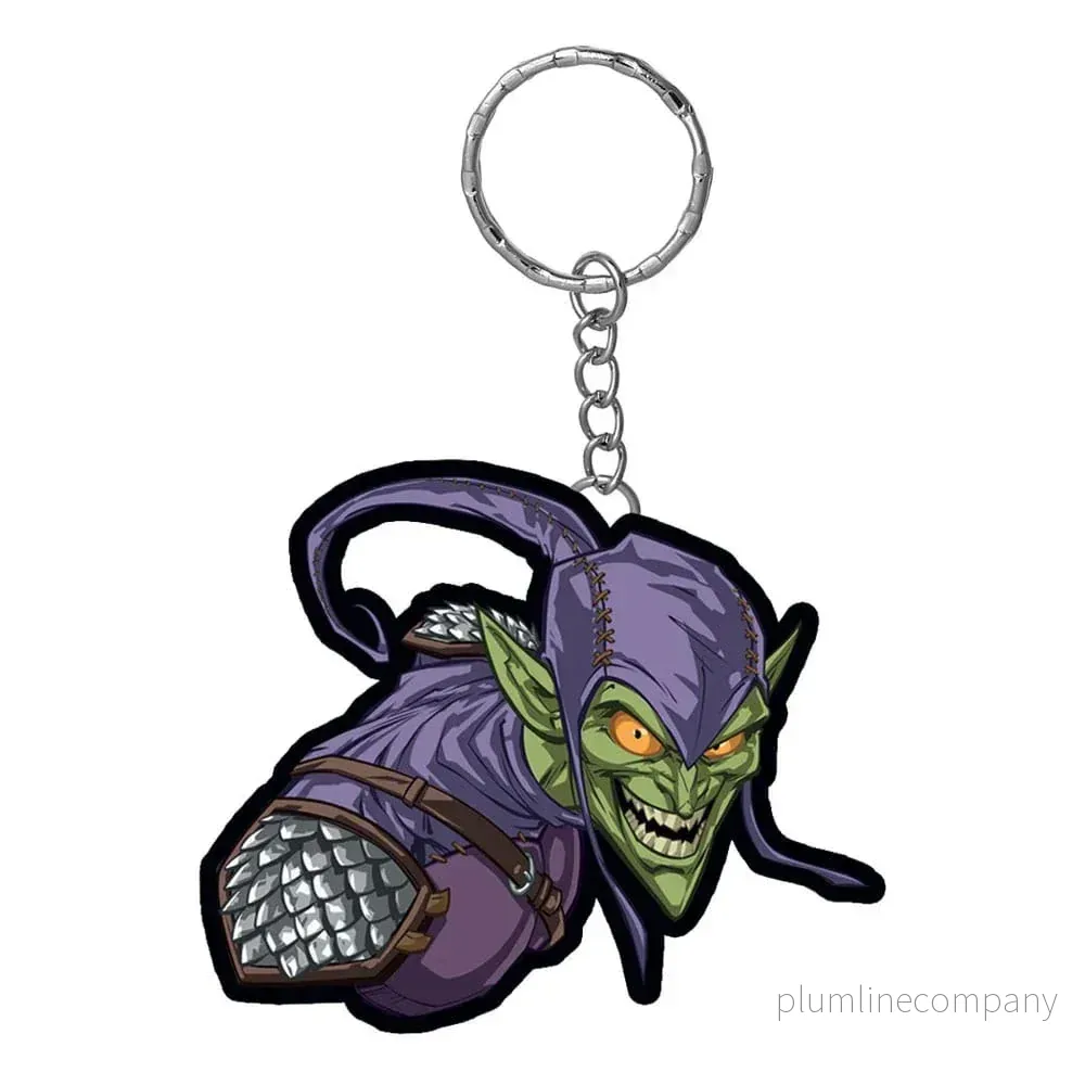 Marvel Rubber Nyckelring Green Goblin Marvel Rubber Nyckelring Green Goblin