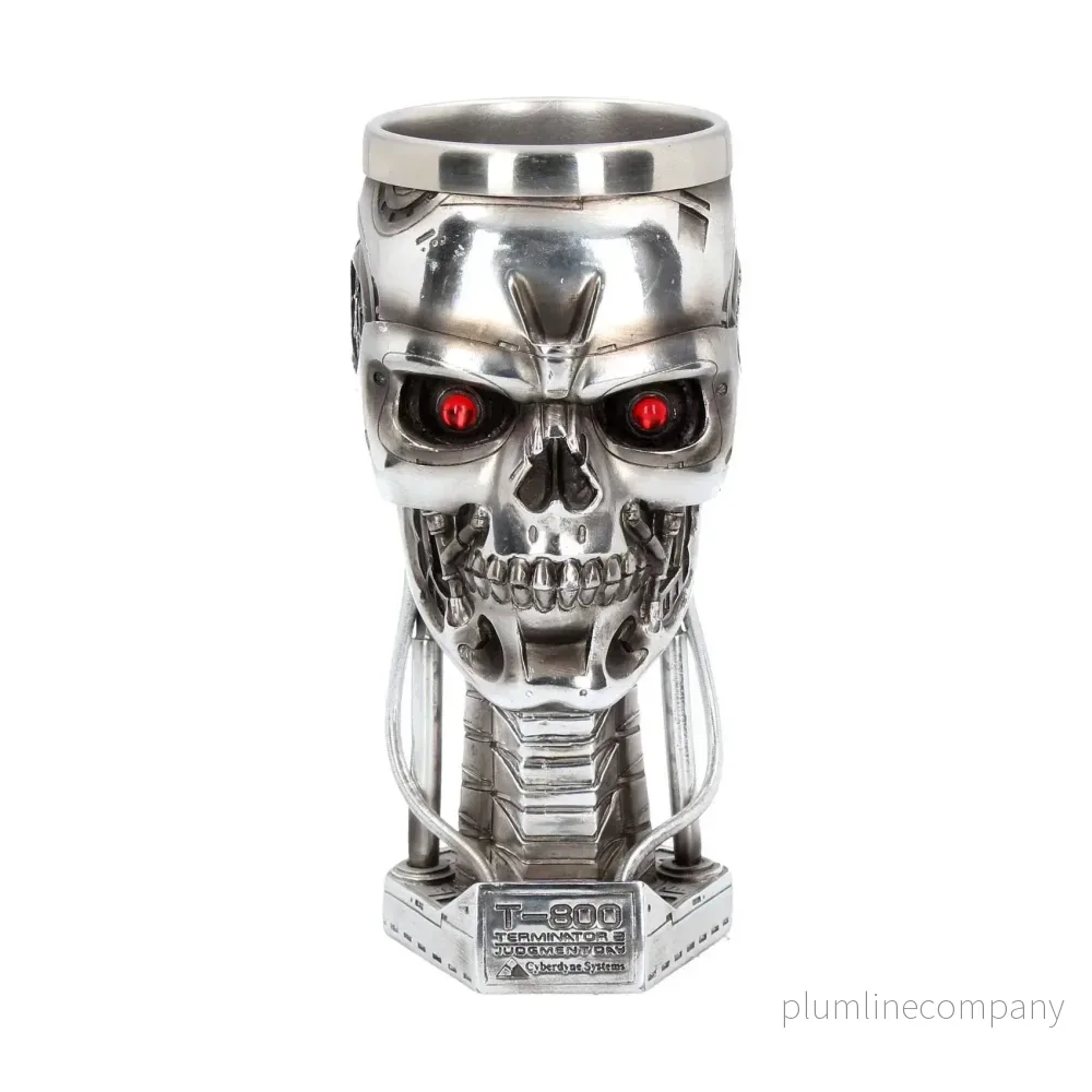 Terminator 2 Goblet Head – Officiellt Licensierad Handmålade Kopp Terminator 2 Goblet Head – Officiellt Licensierad Handmålade Kopp