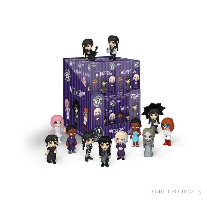 Wednesday Mini Figures PDQ 5 cm Display (12) Wednesday Mini Figures PDQ 5 cm Display (12)