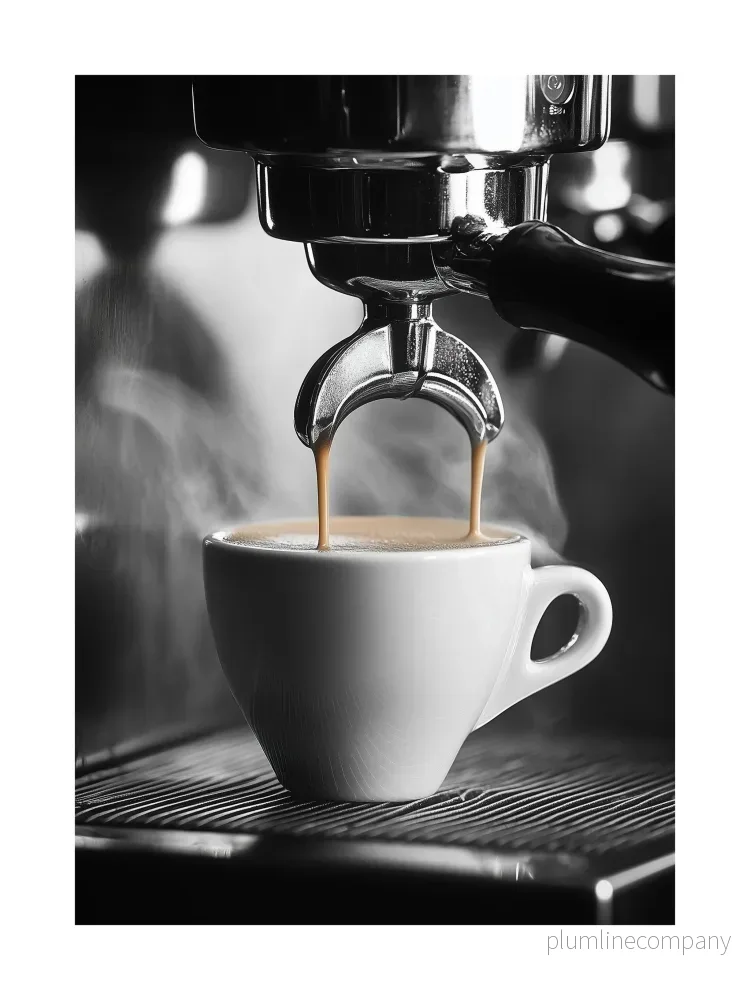 Espresso Pour Poster
