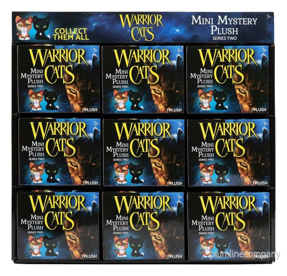 Warrior Cats gosedjur Mystery Series 2 15 cm Blind Box Display (9) Warrior Cats gosedjur Mystery Series 2 15 cm Blind Box Display (9)