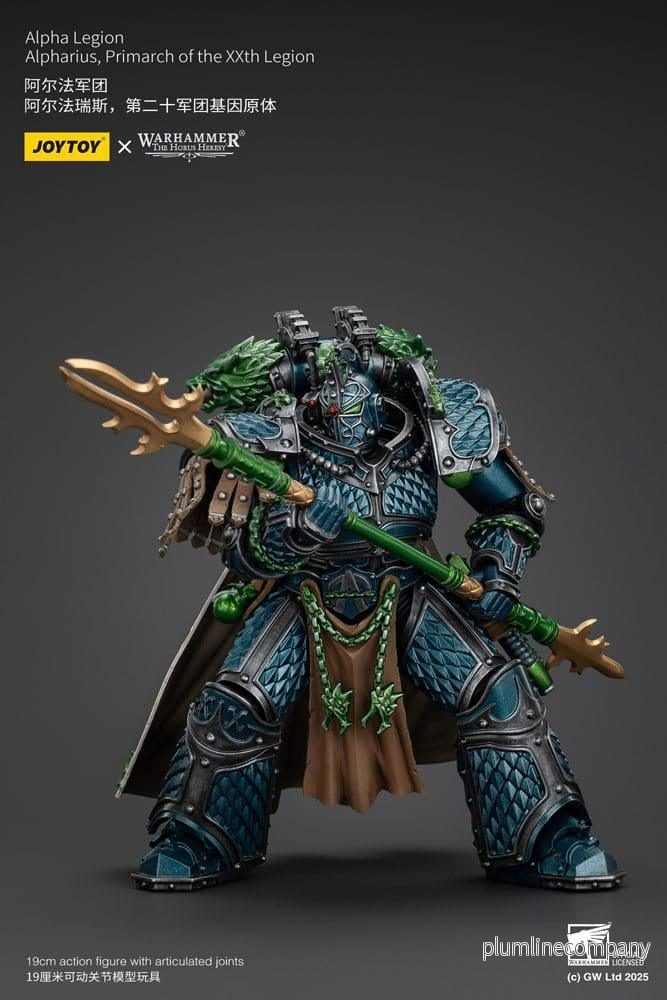 Warhammer The Horus Heresy Action Figur Alpha Legion Alpharius, Primarch of the XXth Legion 25 cm - Bild 3
