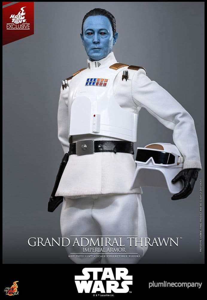 Star Wars: Rebels Television Masterpiece Actionfigur 1/6 Grand Admiral Thrawn (Imperial Armor) Hot Toys Exclusive 32 cm - Bild 3