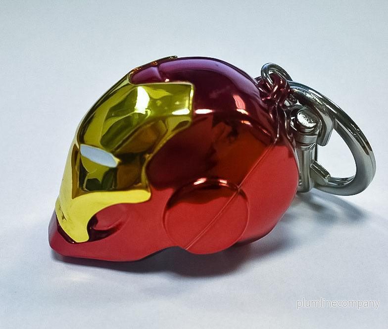 Marvel Comics Metall Nyckelring Iron Man Hjälm - Bild 3