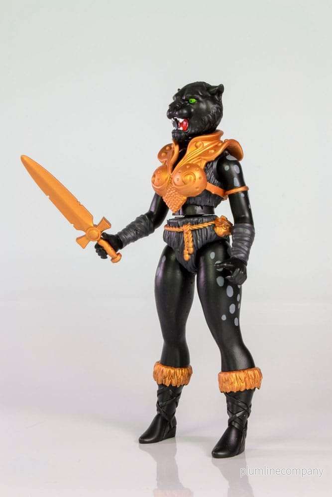 Legends of Dragonore Wave 1.5: Fire at Icemere Action Figure Night Hunter Pantera 14 cm - Bild 2