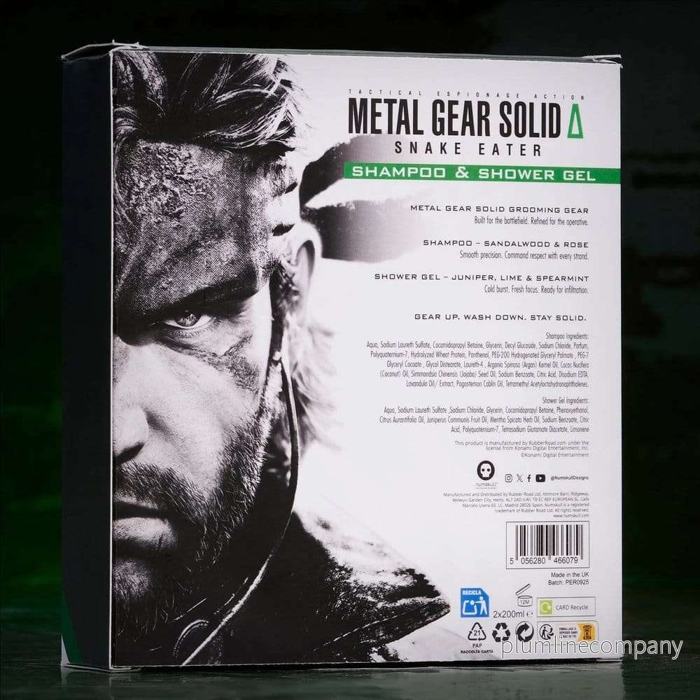 Metal Gear Solid presentset med duschgel och schampo - Bild 3