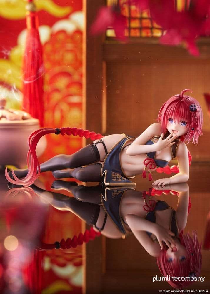 To Love-Ru Darkness Desktop Cute PVC-figur Mea Kurosaki (Chinese Dress Ver.) 13 cm - Bild 2