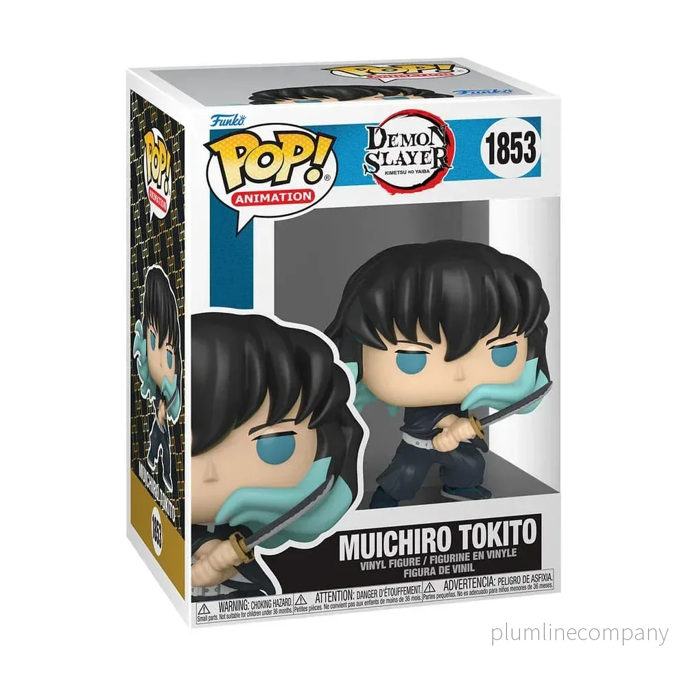 Demon Slayer: Kimetsu no Yaiba Muichiro POP! Vinyl Figur 6-pack - 5x vanliga versioner och 1x Chase - Bild 3