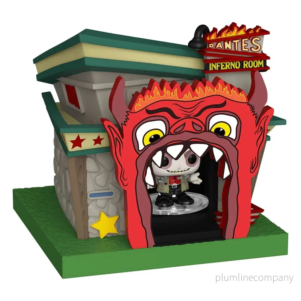 Beetlejuice Bitty POP! Towns Figur med Dante’s Inferno Room Beetlejuice Bitty POP! Towns Figur med Dante’s Inferno Room