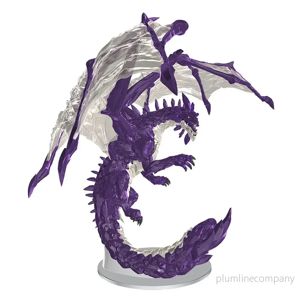D&D Icons of the Realms Boxed Prepainted Miniatures – Adult Amethyst Dragon 38 cm D&D Icons of the Realms Boxed Prepainted Miniatures – Adult Amethyst Dragon 38 cm